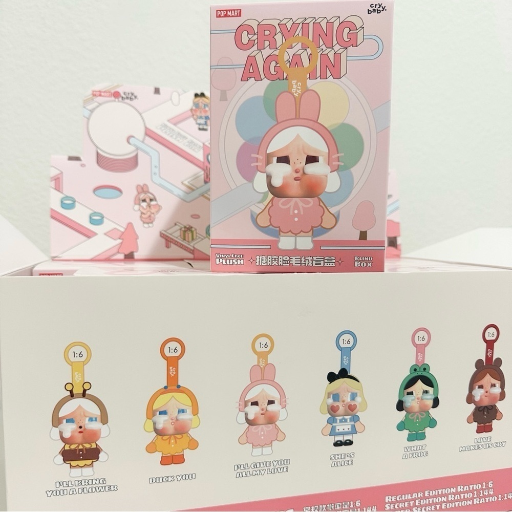 Pop Mart Crybaby Crying Again Blind Box NIB - Picture 5 of 11